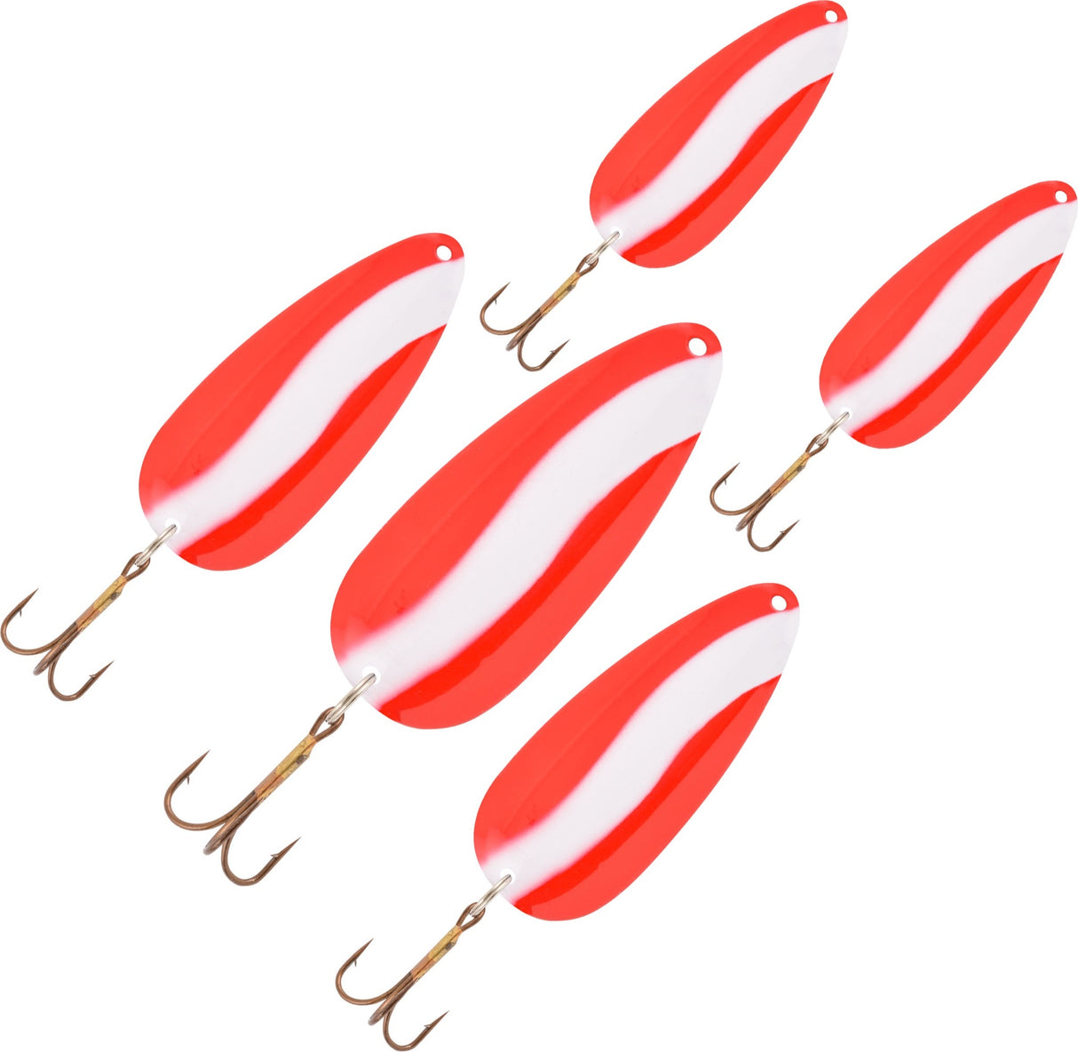 Danielson 3060 Spoon Assortment Red/White 5pk