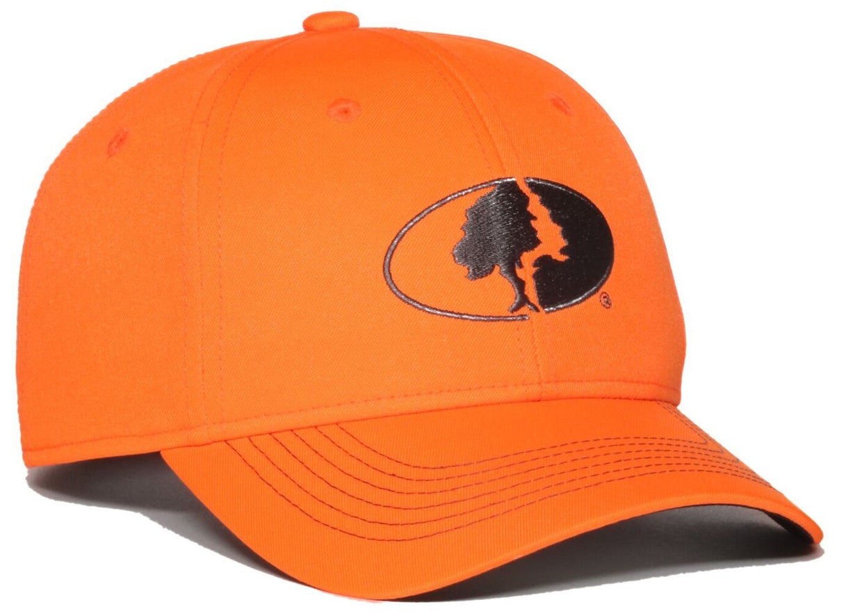 Outdoor Cap MOFS80A Mossy Oak Logo Cap, Blaze Orange, One Size Fits Most