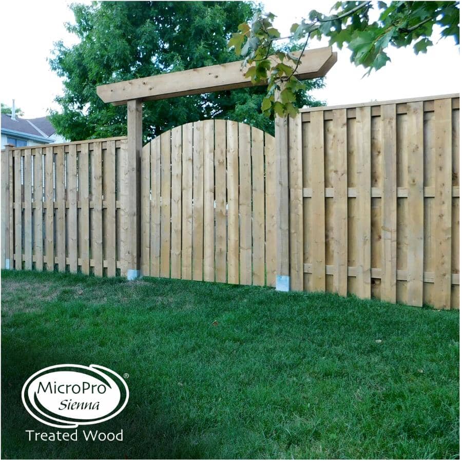 1 x 6 x 8' Sienna Pressure Treated Lumber