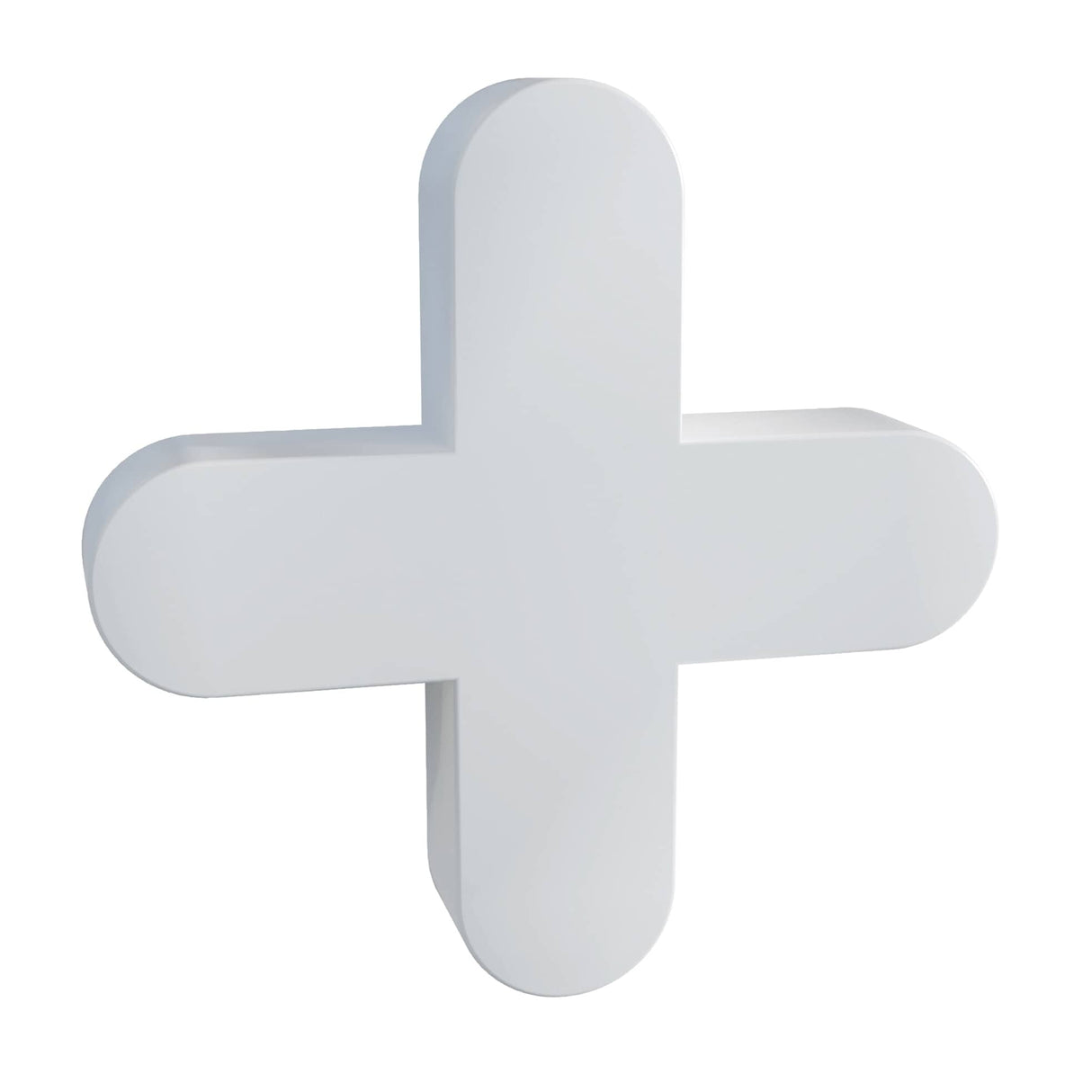 3/16" Flexible Tile Spacers - White, 300 Pack