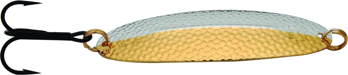 Williams W60HN-HN Large Wabler Spoon 3-1/4" 3/4oz Silver/Gold Nu-Wrinkle