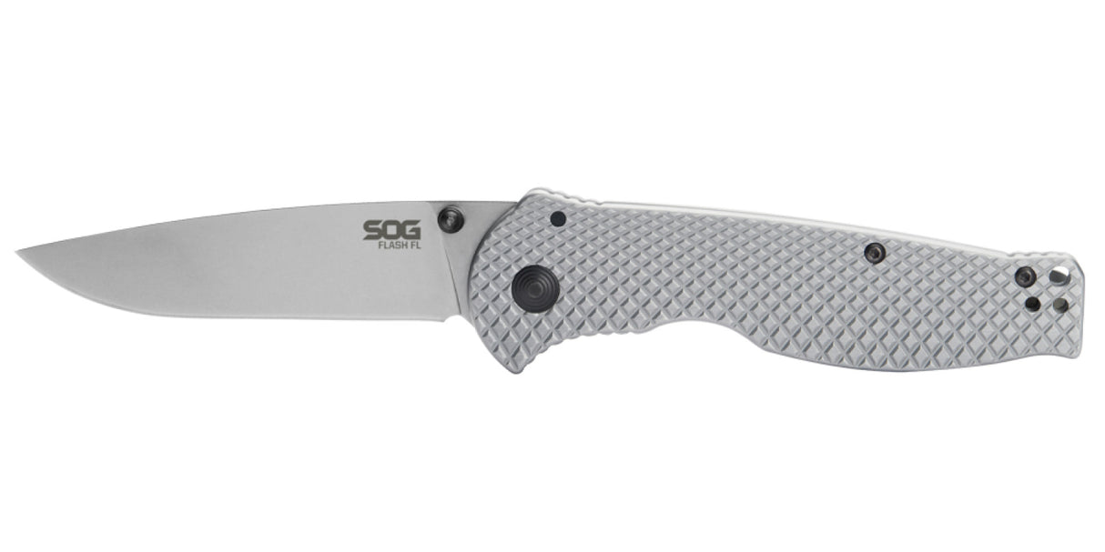 SOG SOG-14-18-01-57 Flash FL Folding Knife, 3.44" Blade, Clam