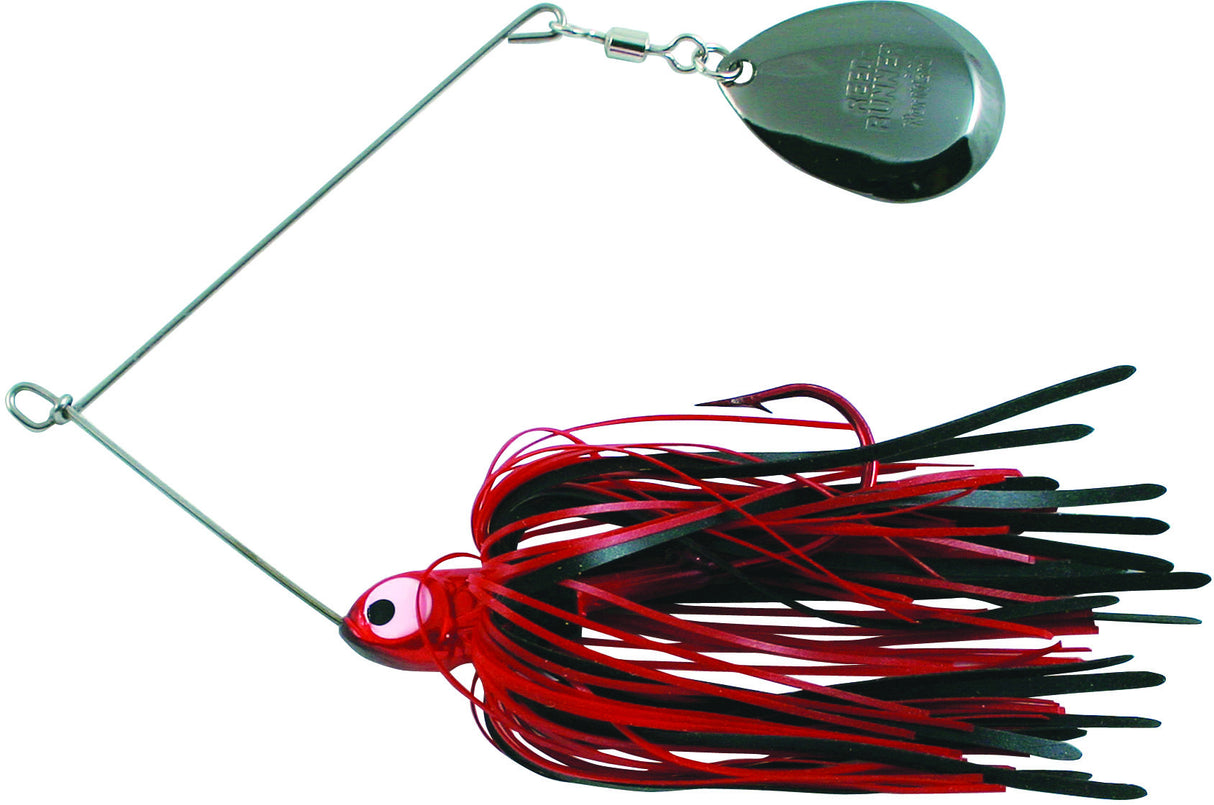 Northland NL-RRS4C-93 Reed-Runner Classic Single Spin Spinnerbait 1/4 Oz, 1/Cd Red Shad