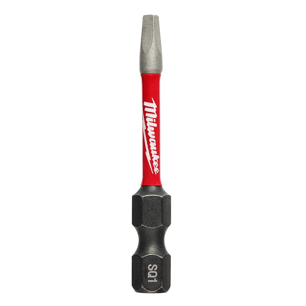 Shockwave 2" #1 Square Recess Impact Rated Power Bit