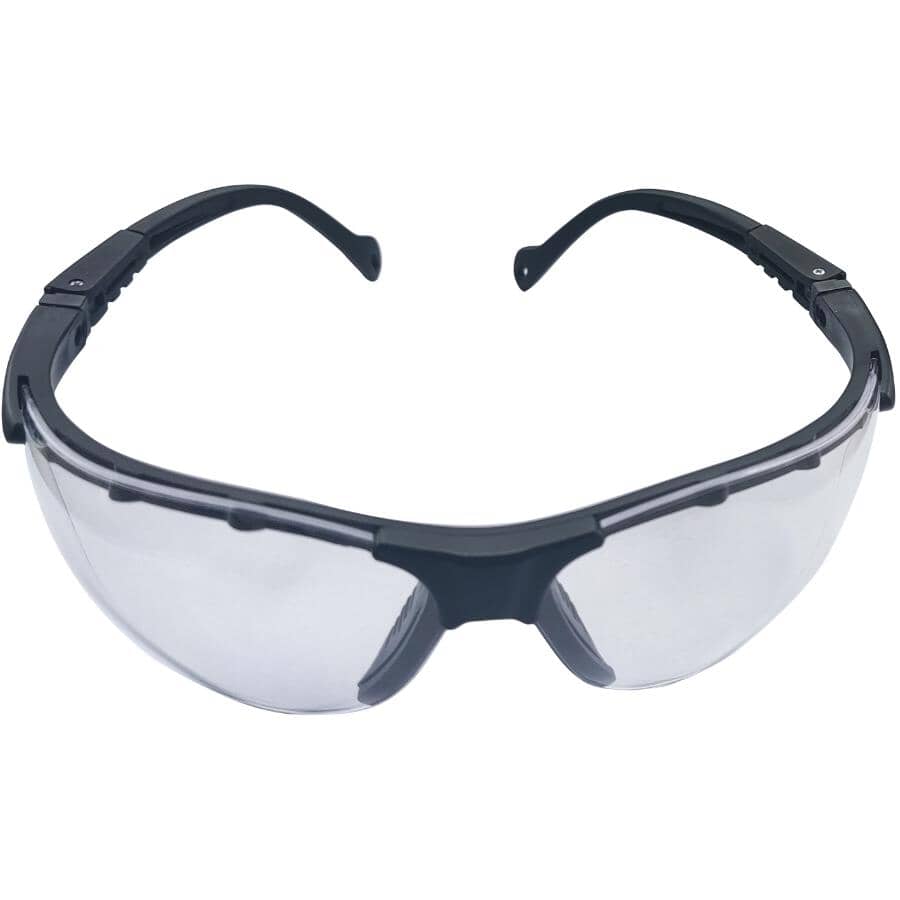 Semi-Frame Anti-Fog Safety Glasses - Clear
