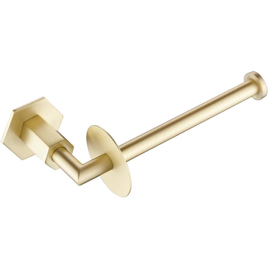 4 Piece York Bath Accessory Set - Gold
