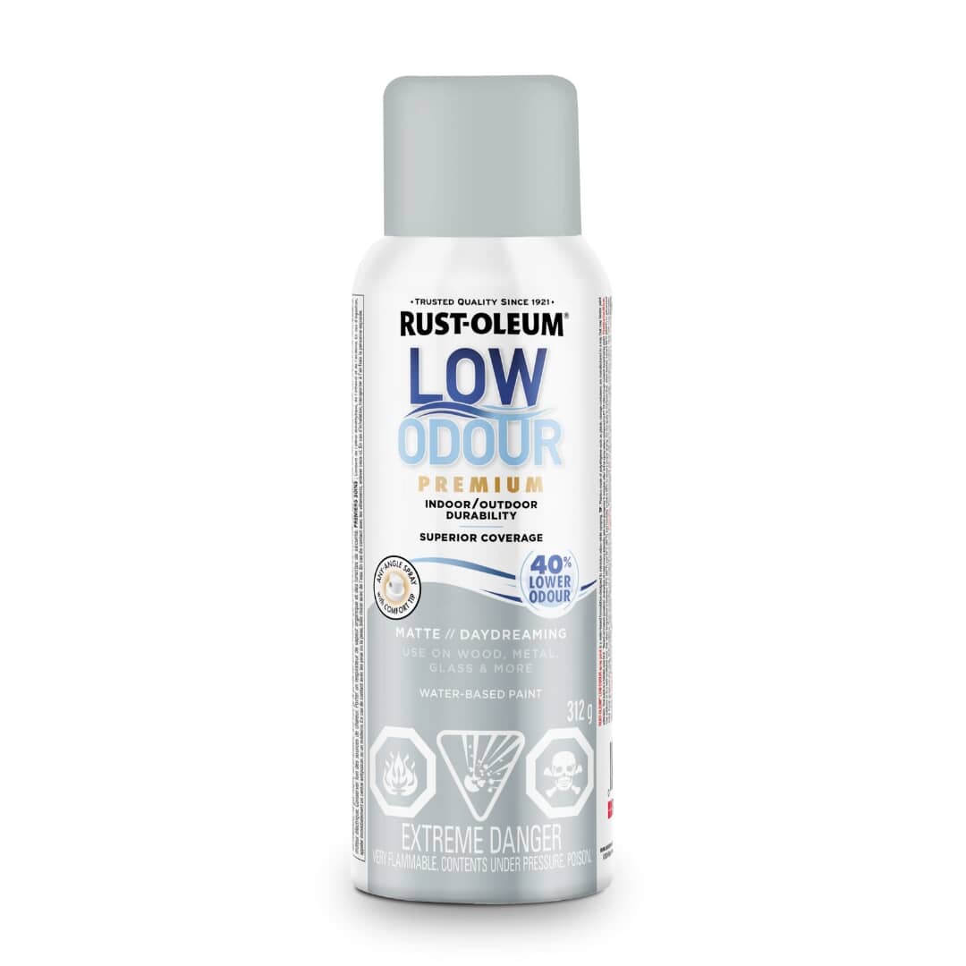 Low Odour Water-Based Spray Paint - Daydreaming, 312 g