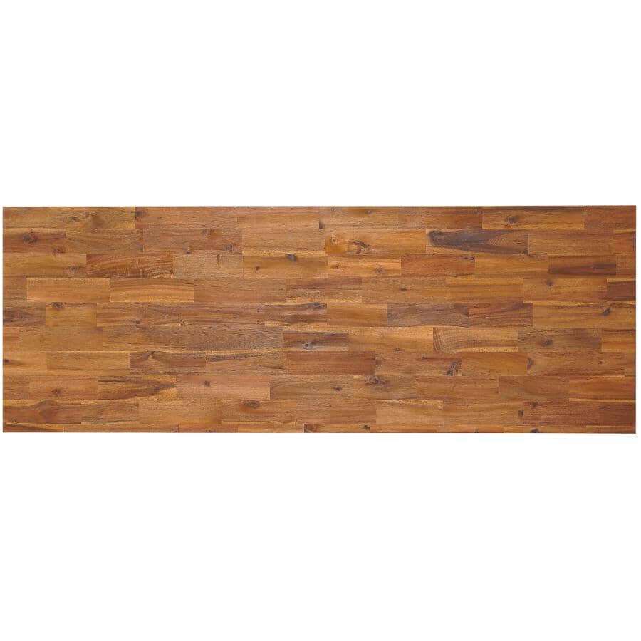 72" x 25.5" x 1" Acacia Wood Countertop - Golden Teak