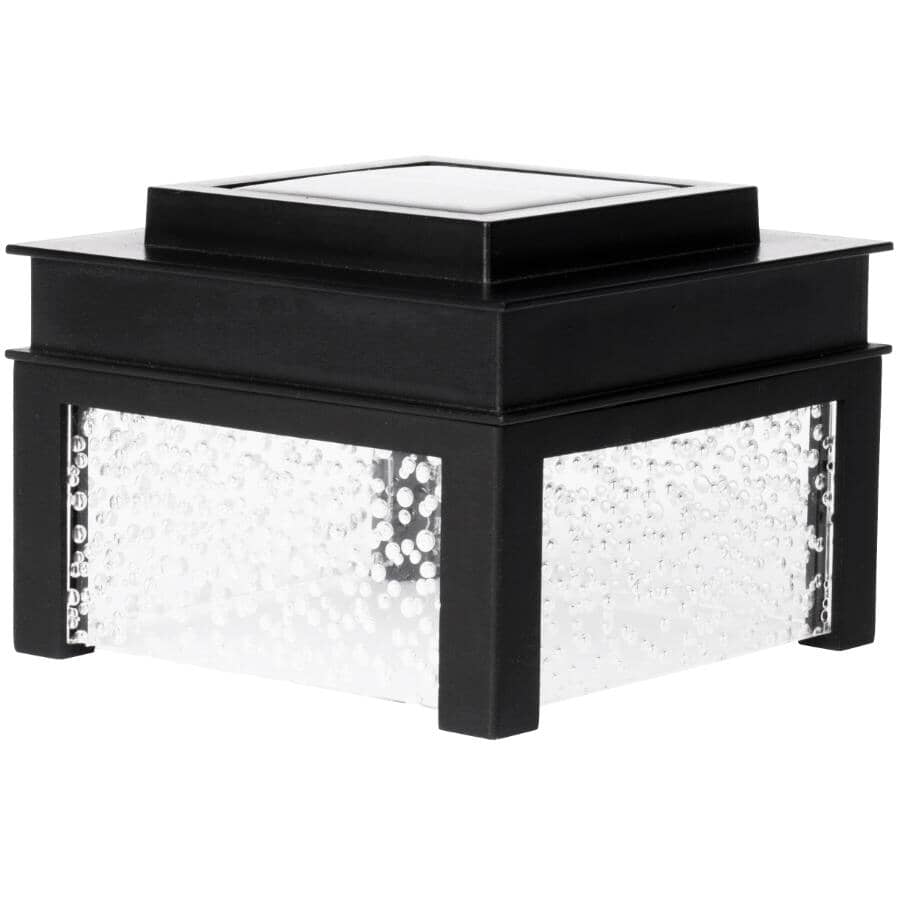 Solar Post Cap - for 4" x 4" Post, Black