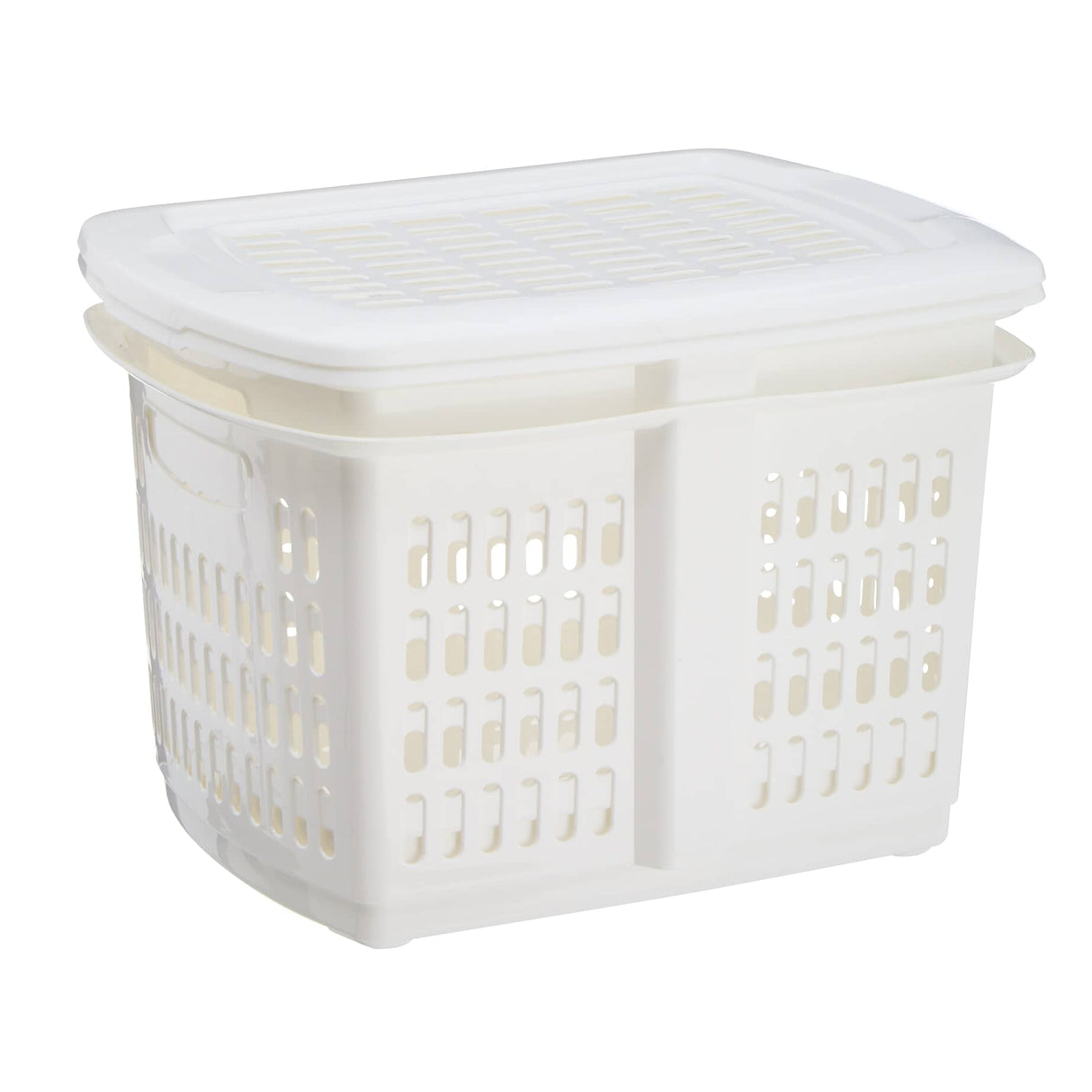 24L Storage Box with Cover - 2 Pack