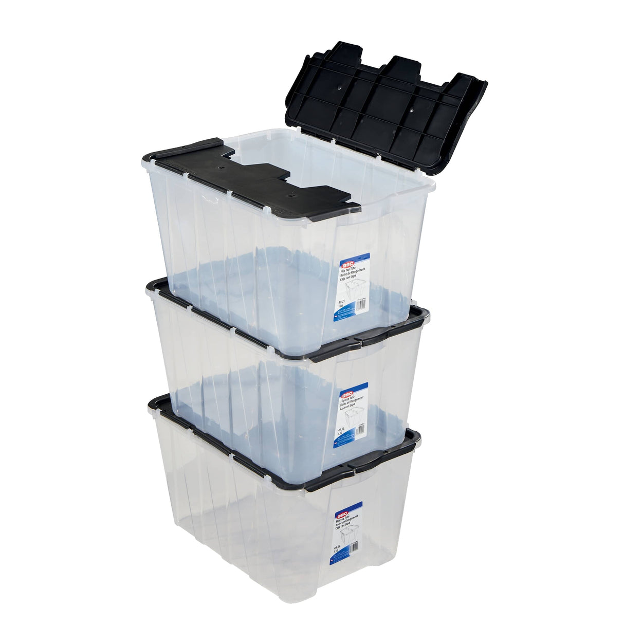 49L Flip Storage Box