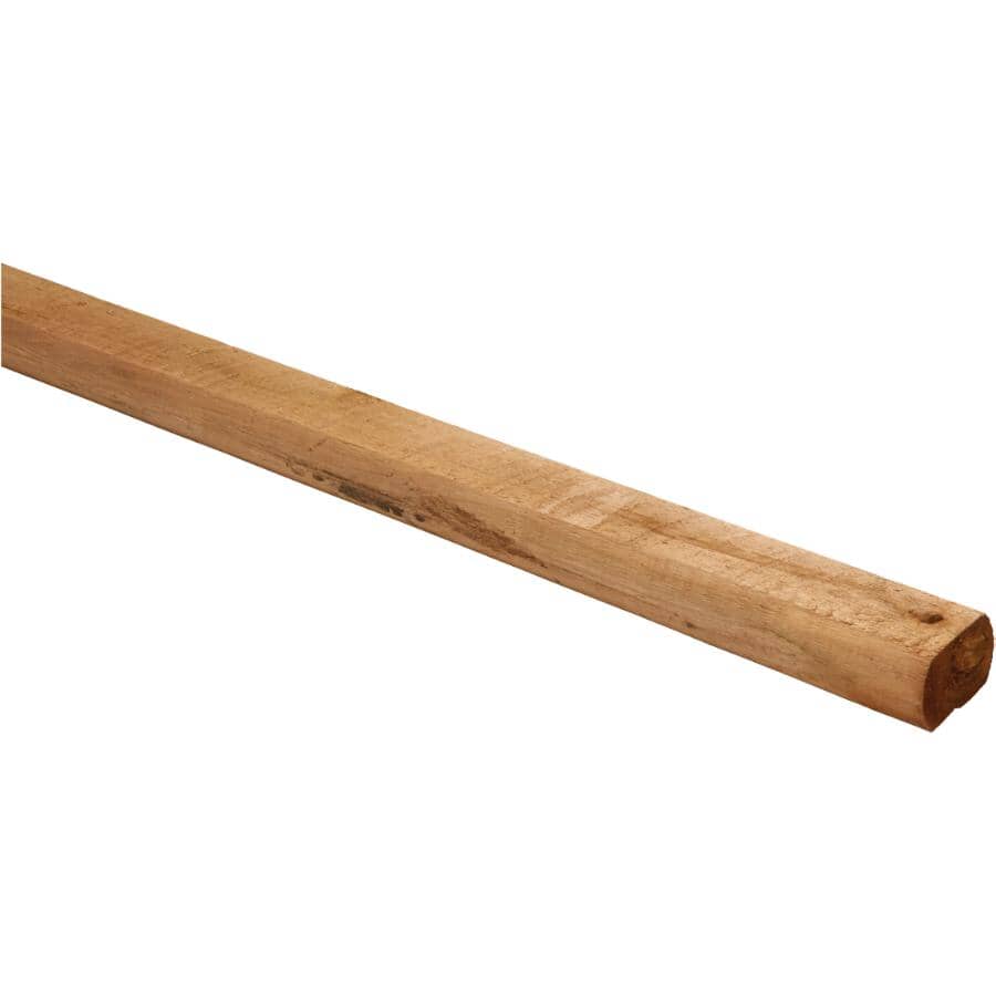 3" x 5" x 8' Brown Pressure Treated Garden Tie