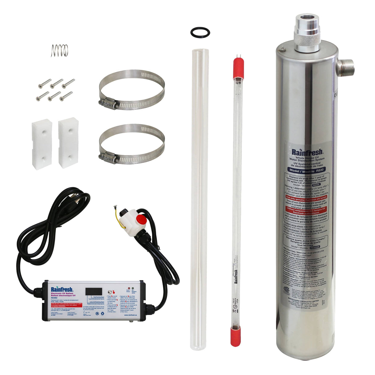 Whole Home UV Water Disinfection System - 8 GPM