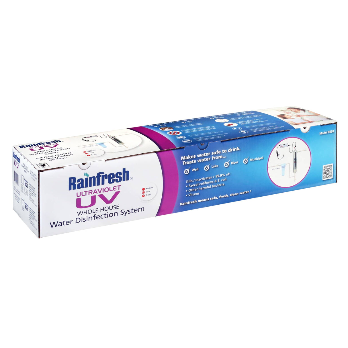 Whole Home UV Water Disinfection System - 8 GPM