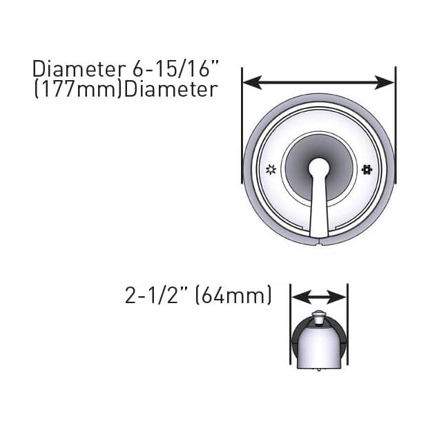 Mikah Single Handle Tub & Shower Faucet with Magnetix Combination Rainshower + Hand Shower - Bronzed Gold