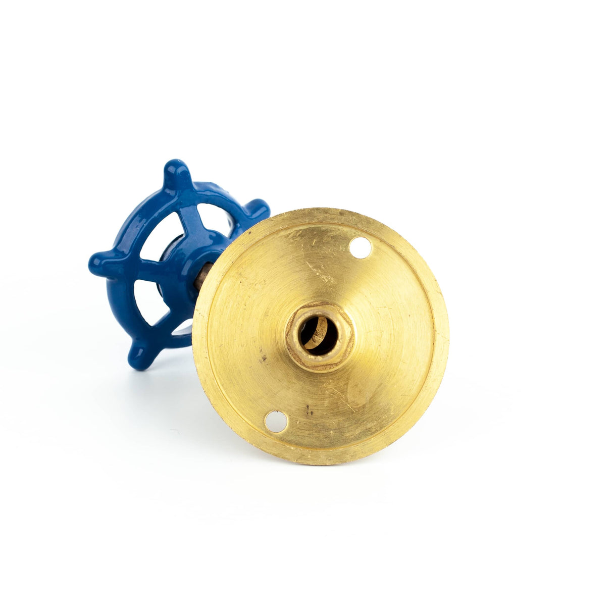 1/2" PEX x 3/4" Male Garden Hose Thread Bibb Sillcock Valve - with Flange