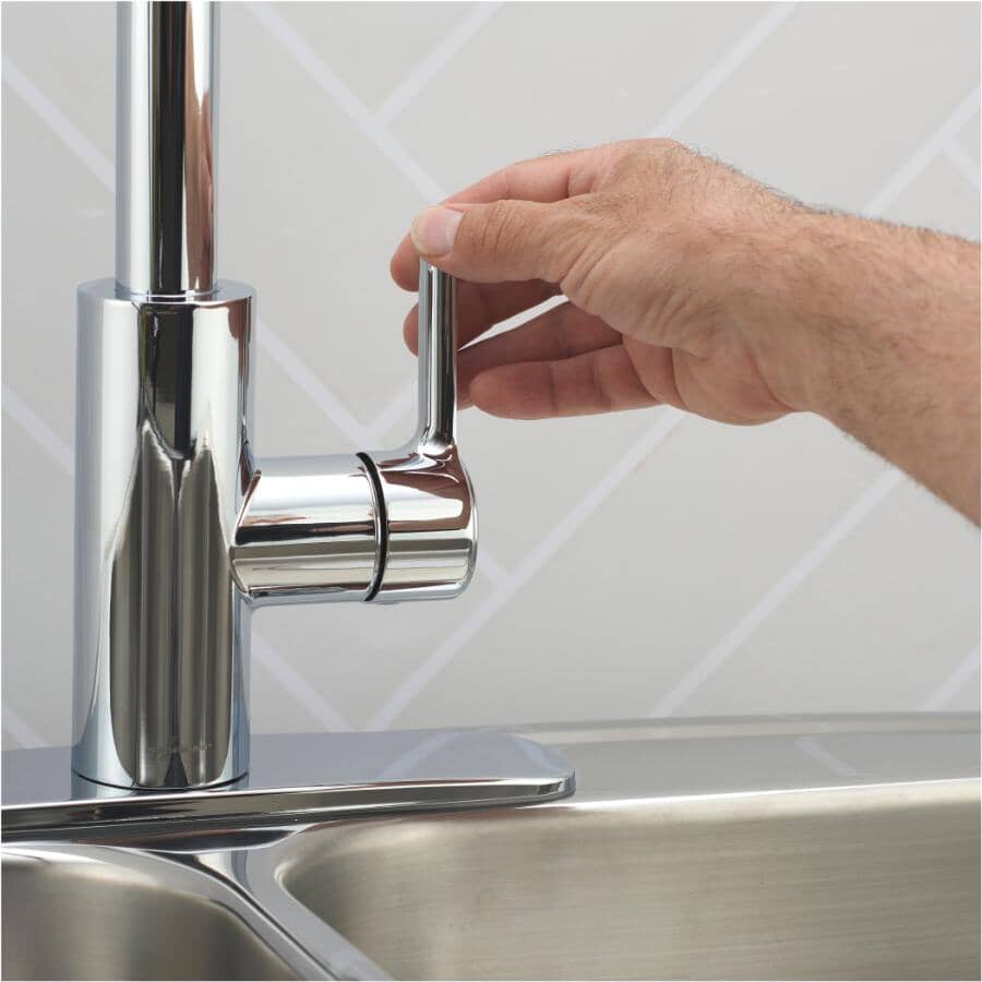 Adessa Single Handle Pull-Down Kitchen Faucet - Chrome