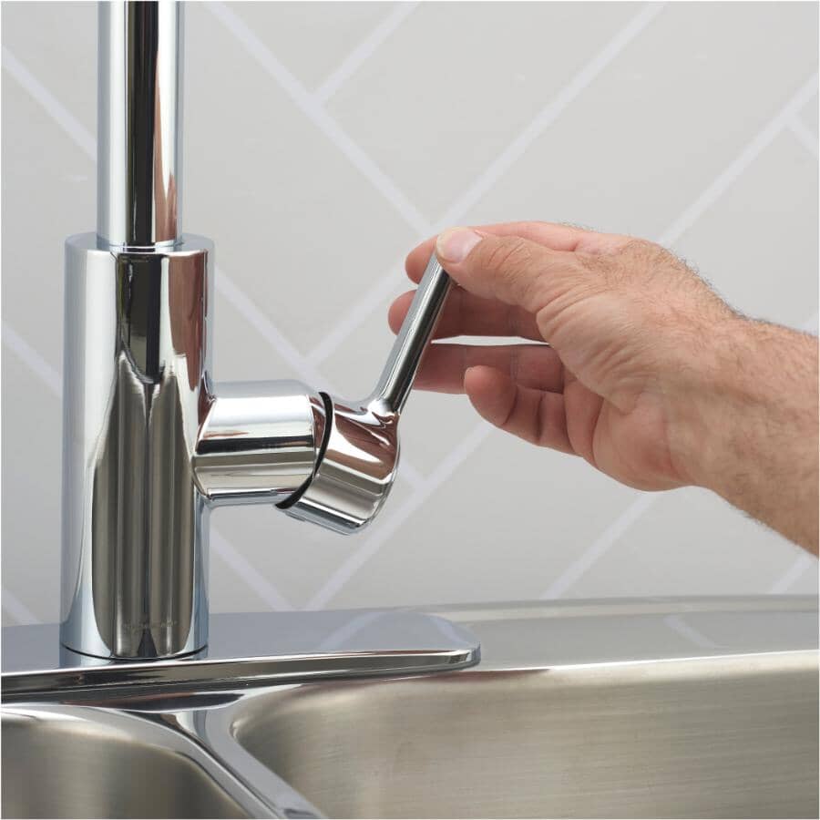 Adessa Single Handle Pull-Down Kitchen Faucet - Chrome