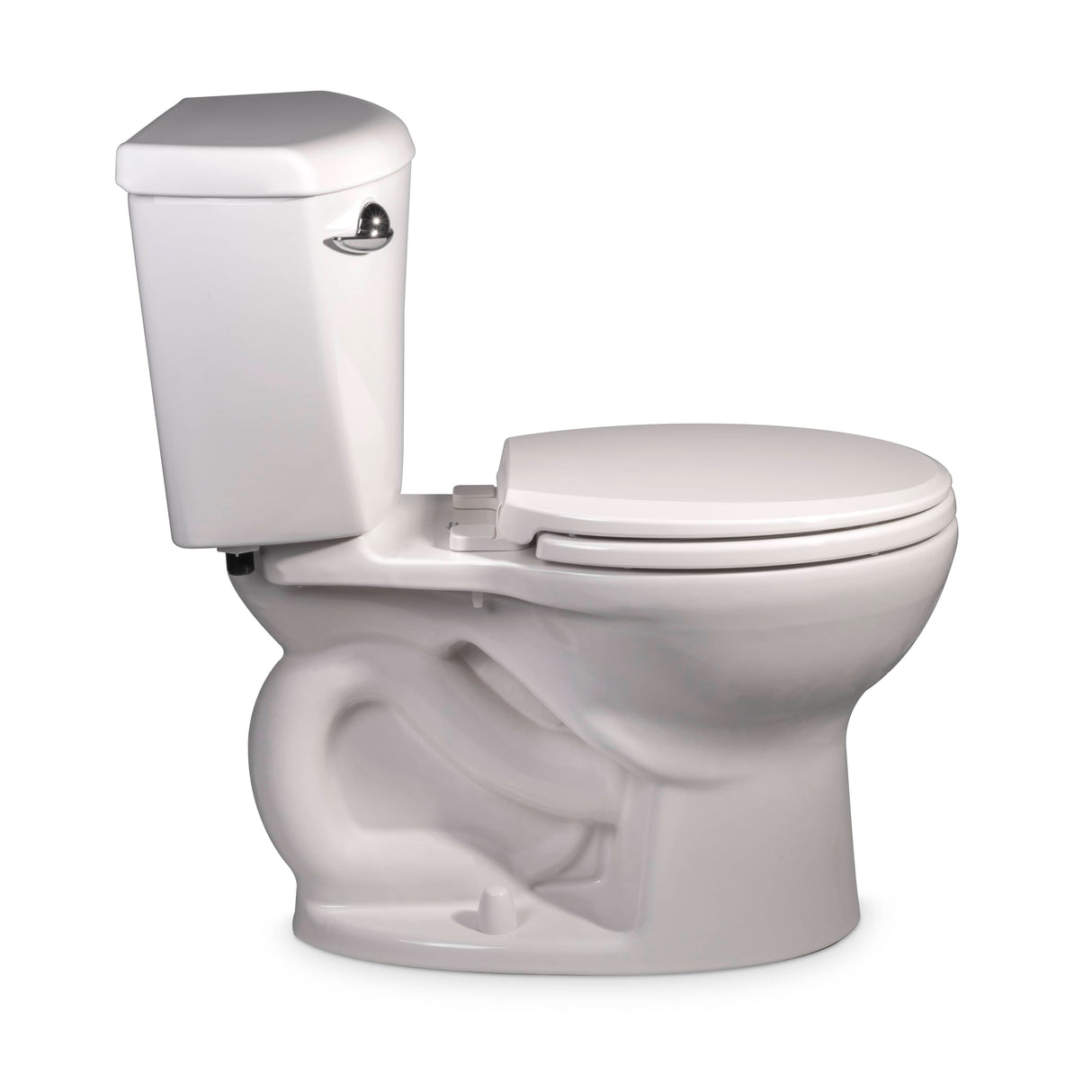 6 L Ravenna 3 Round Toilet - White, 15"