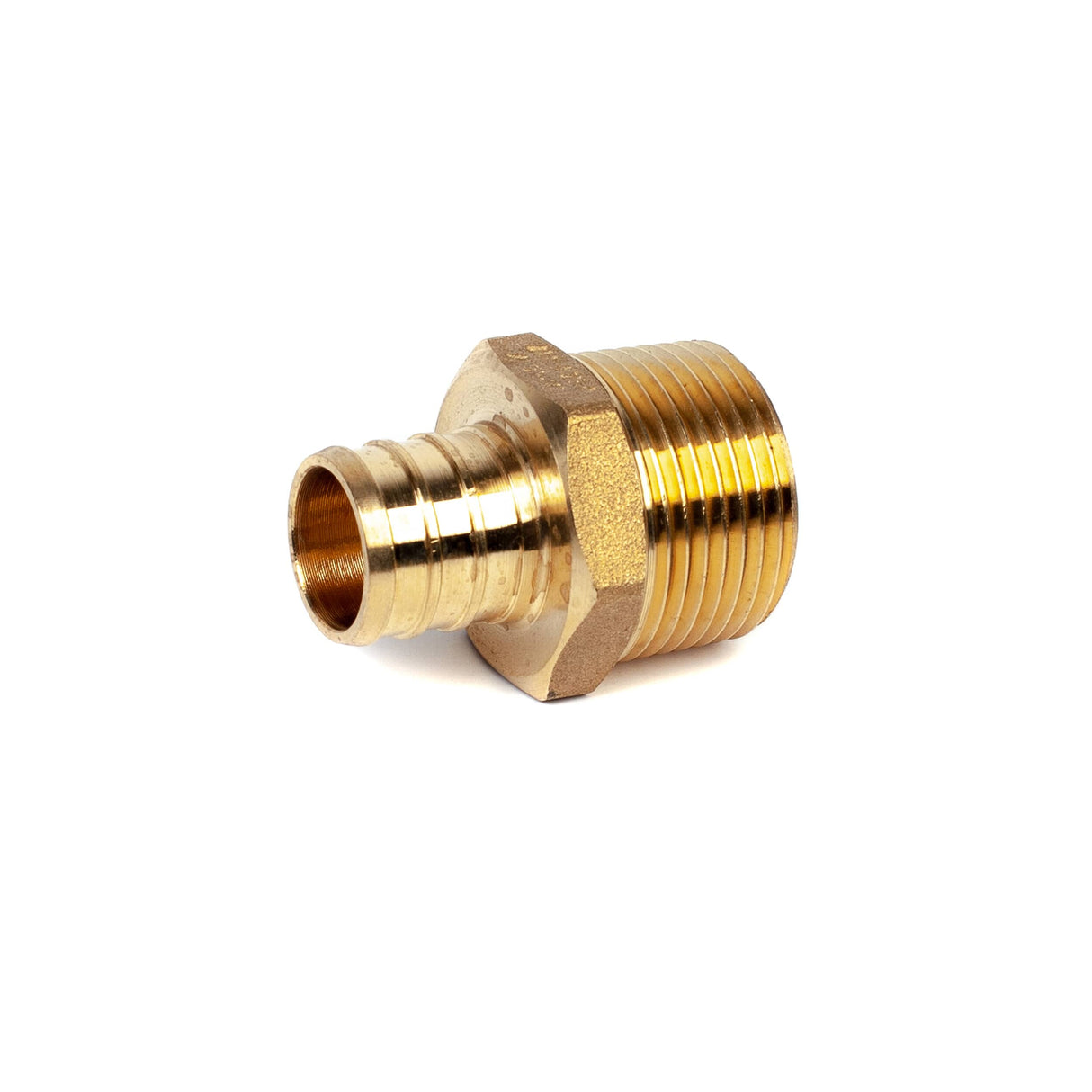 3/4" PEX x 3/4" MPT Brass Adapter