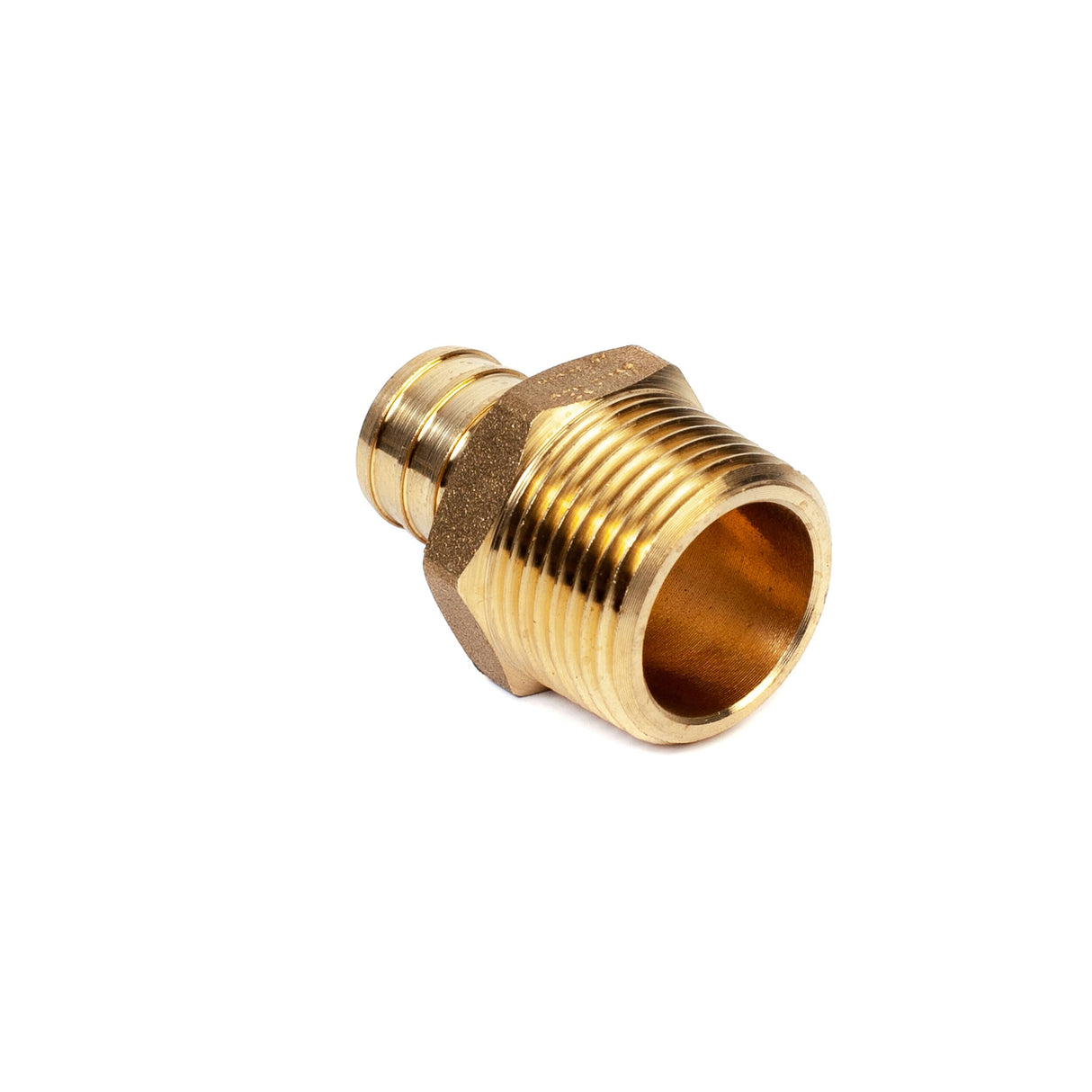 3/4" PEX x 3/4" MPT Brass Adapter