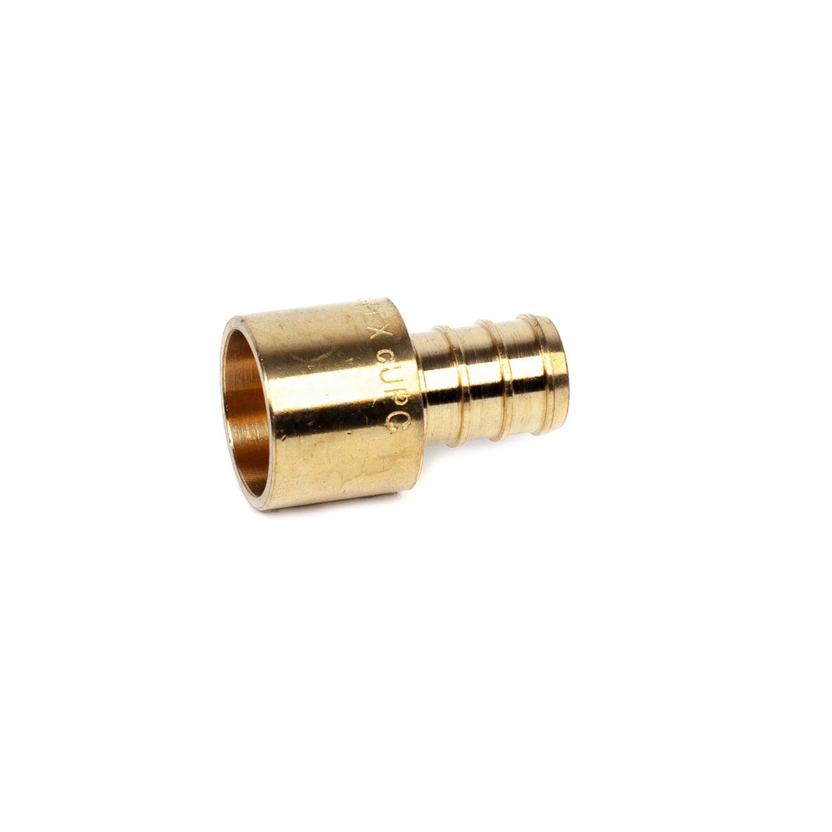1/2" PEX x 1/2" FPT Copper Sweat Brass Adapter