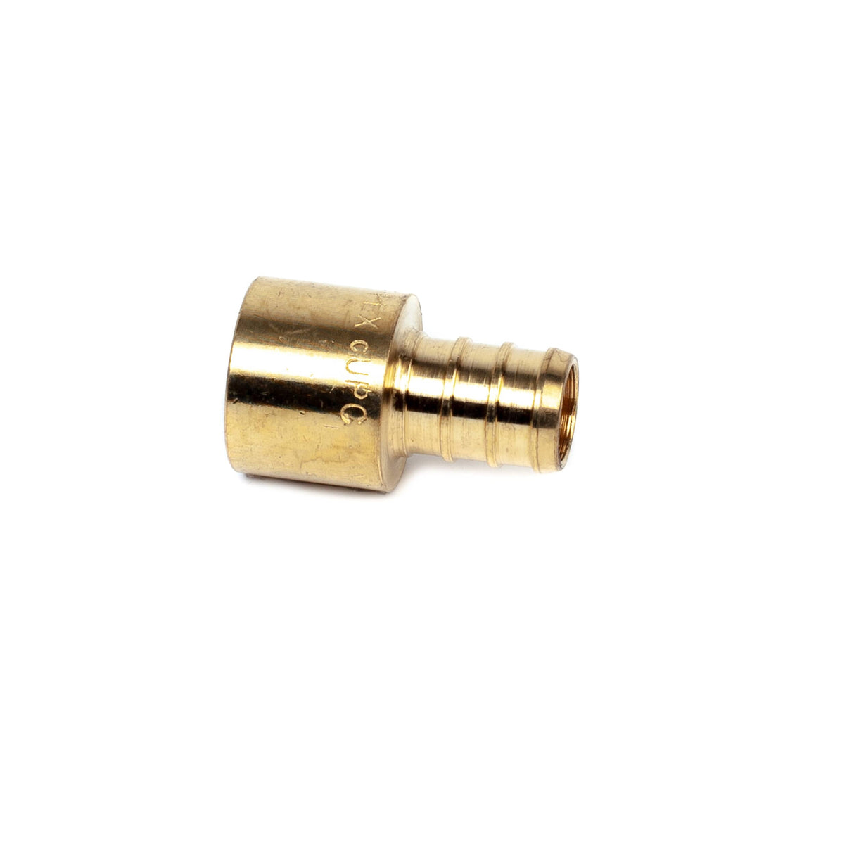 1/2" PEX x 1/2" FPT Copper Sweat Brass Adapter