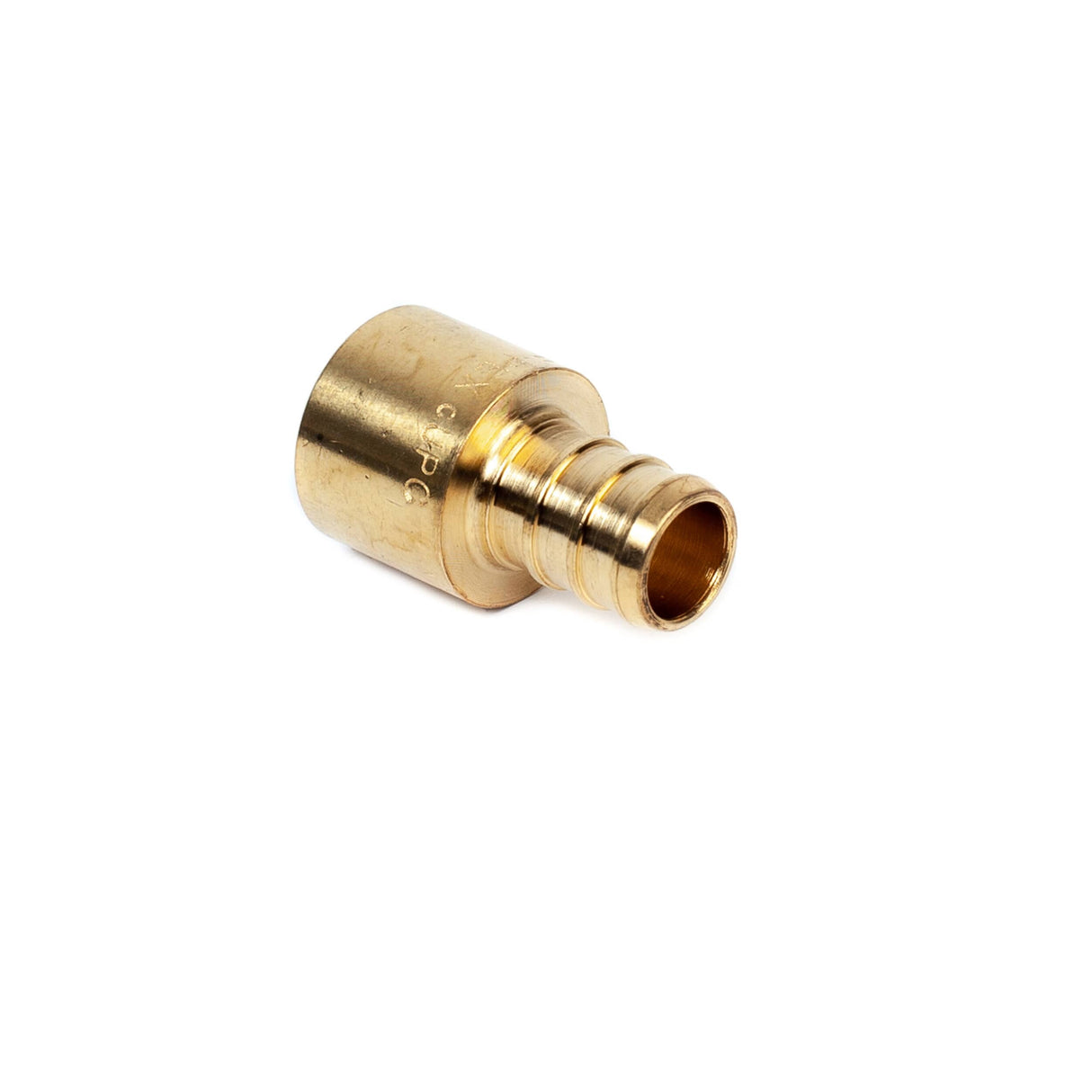 1/2" PEX x 1/2" FPT Copper Sweat Brass Adapter