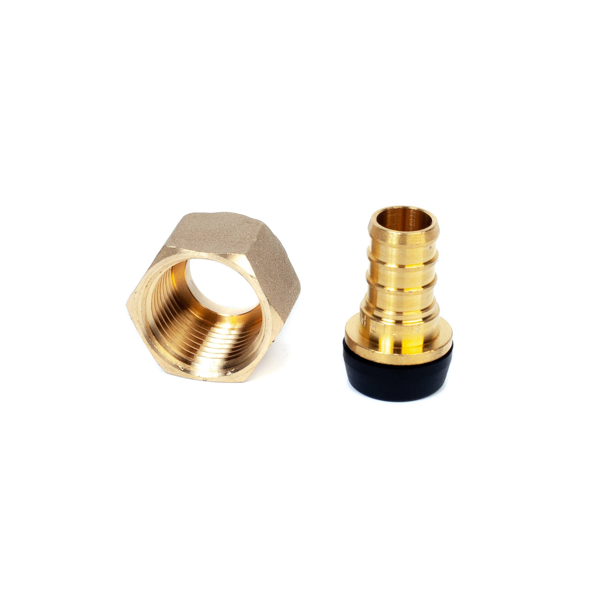 1/2" PEX x 1/2" FPT Swivel Brass Adapter
