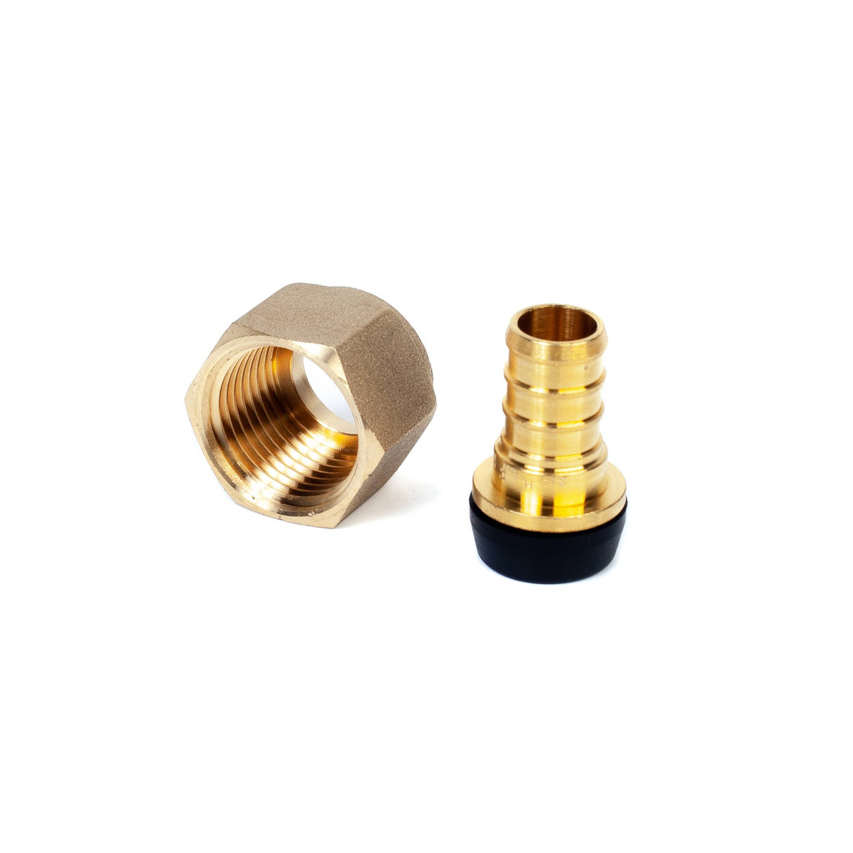 1/2" PEX x 1/2" FPT Swivel Brass Adapter