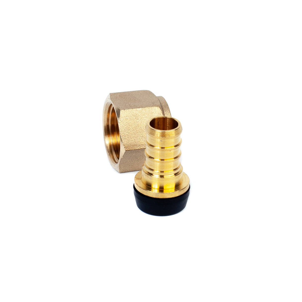 1/2" PEX x 1/2" FPT Swivel Brass Adapter