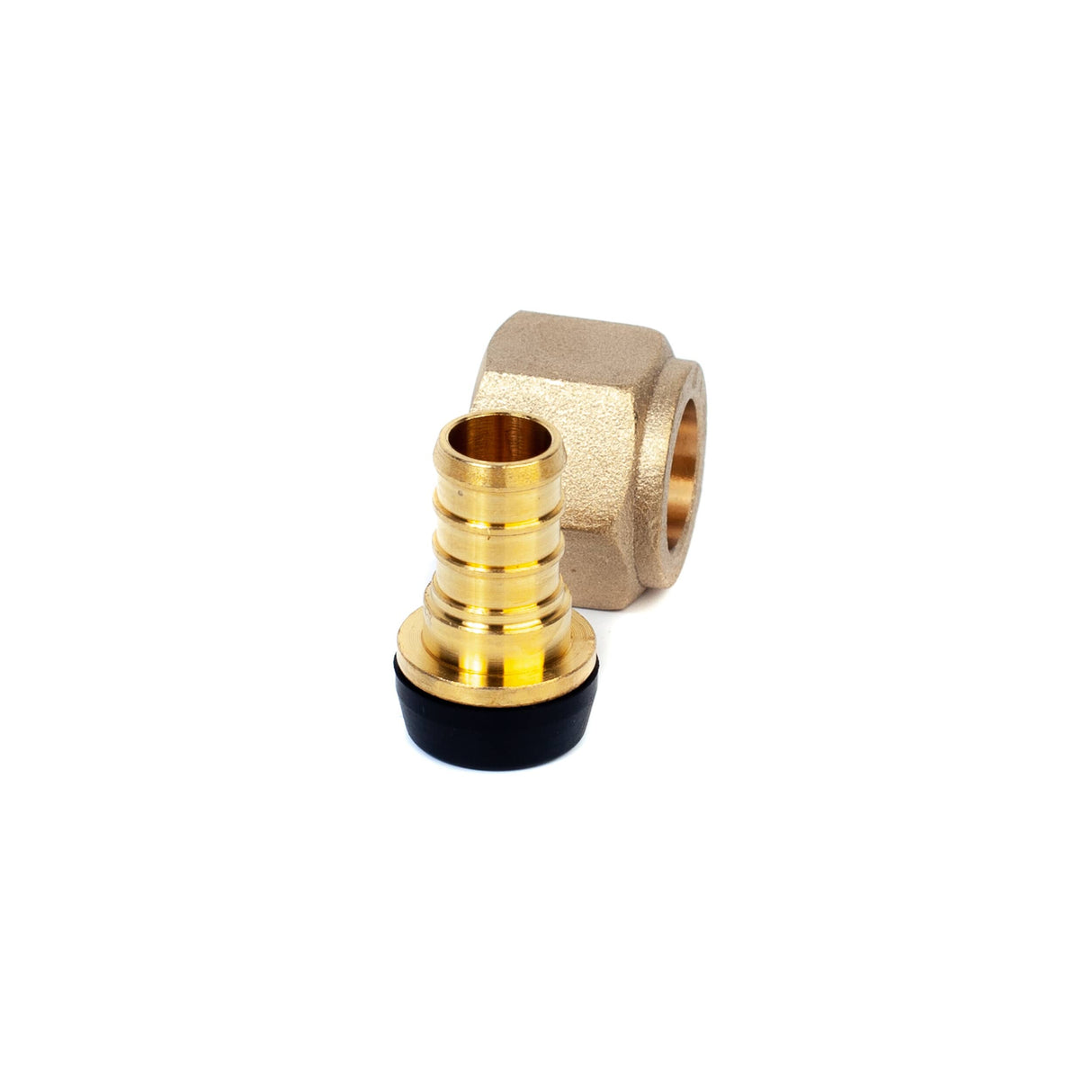 1/2" PEX x 1/2" FPT Swivel Brass Adapter