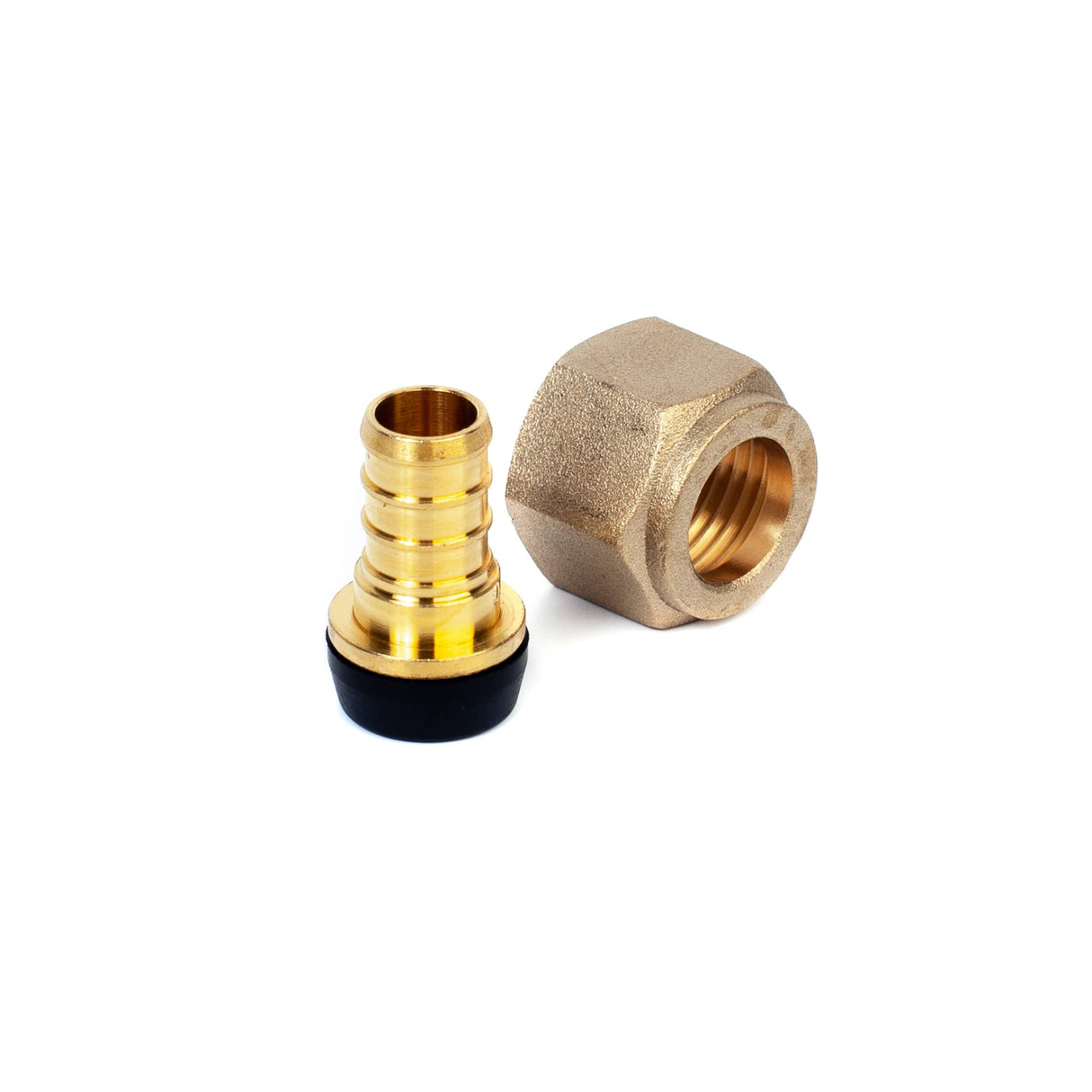 1/2" PEX x 1/2" FPT Swivel Brass Adapter
