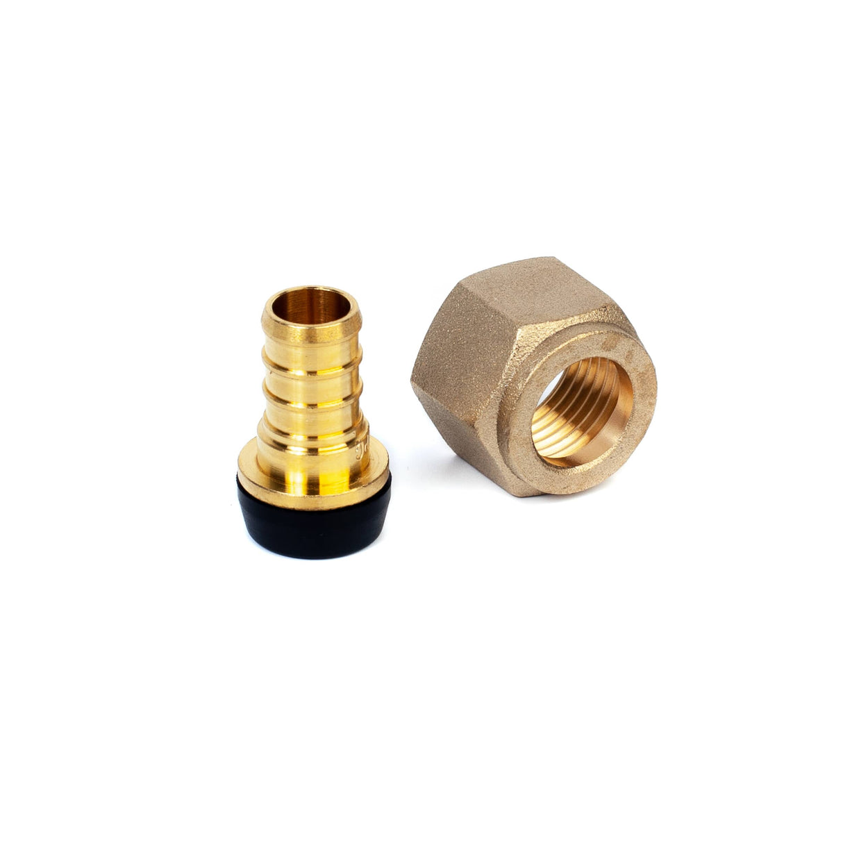 1/2" PEX x 1/2" FPT Swivel Brass Adapter