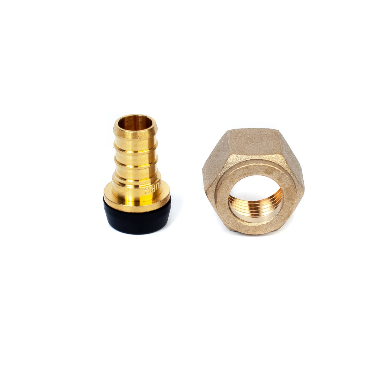 1/2" PEX x 1/2" FPT Swivel Brass Adapter