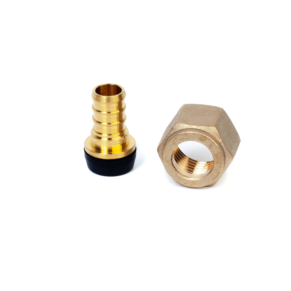 1/2" PEX x 1/2" FPT Swivel Brass Adapter