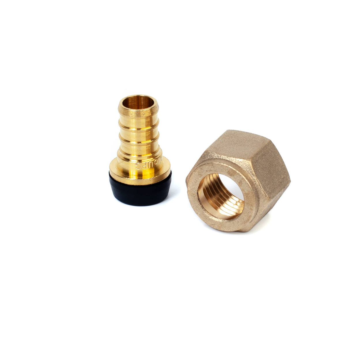 1/2" PEX x 1/2" FPT Swivel Brass Adapter