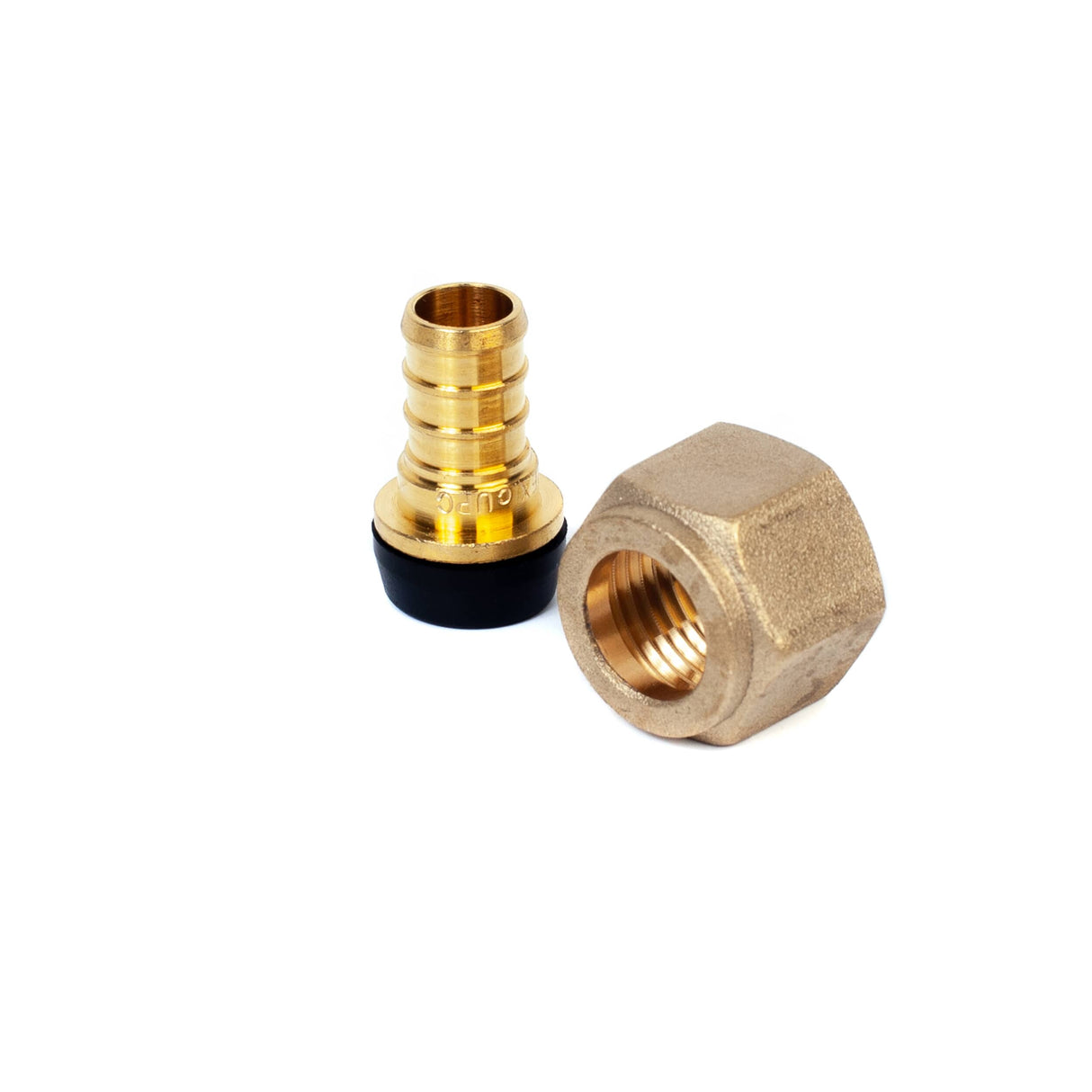 1/2" PEX x 1/2" FPT Swivel Brass Adapter