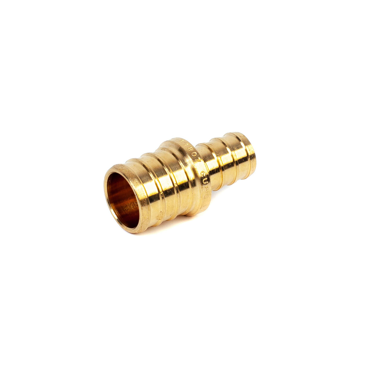 3/4" PEX x 1/2" PEX Brass Coupling