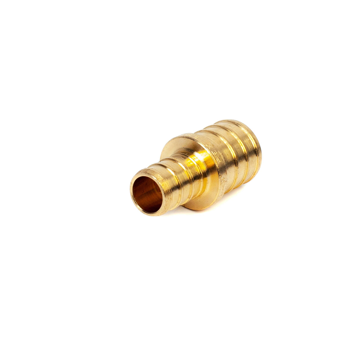 3/4" PEX x 1/2" PEX Brass Coupling