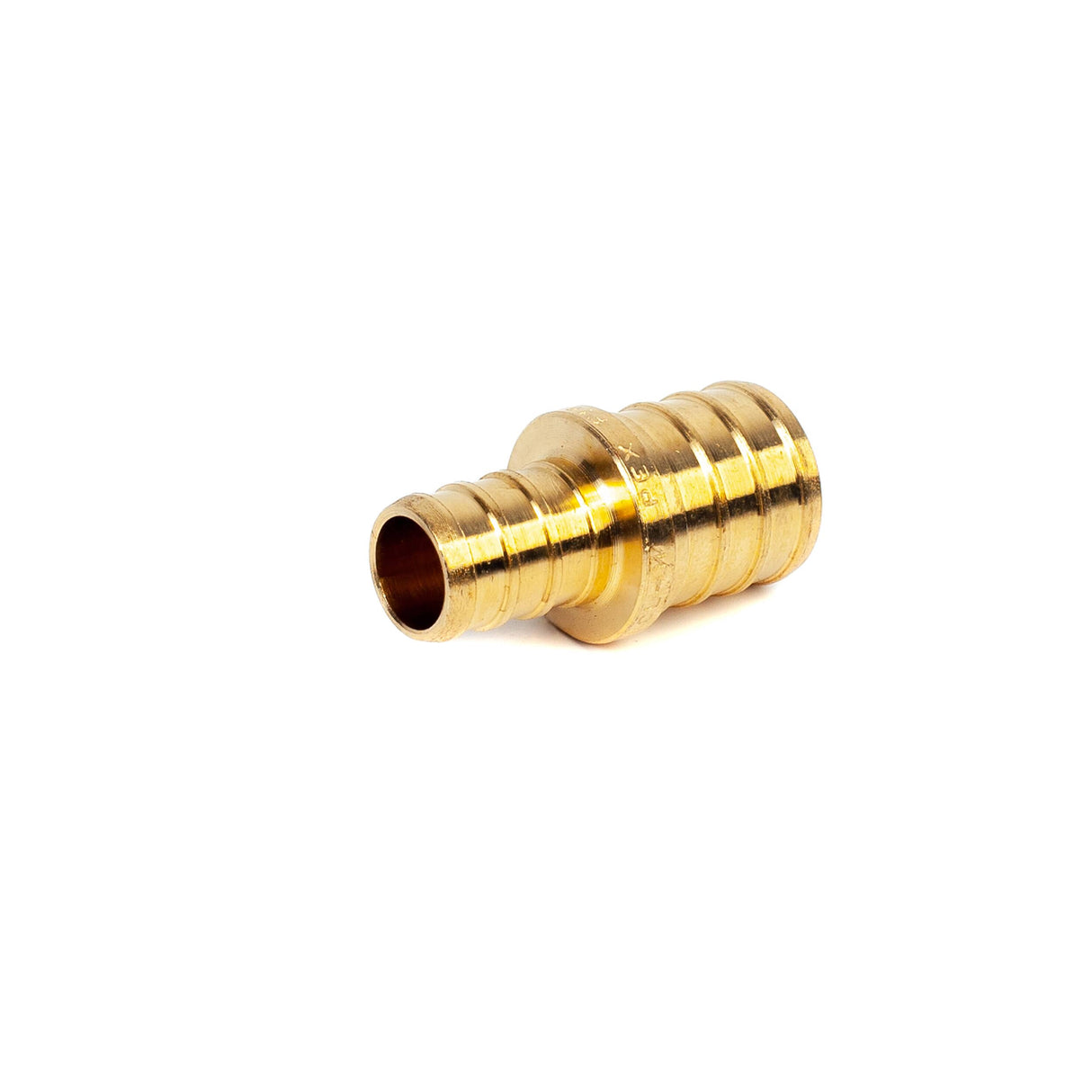 3/4" PEX x 1/2" PEX Brass Coupling