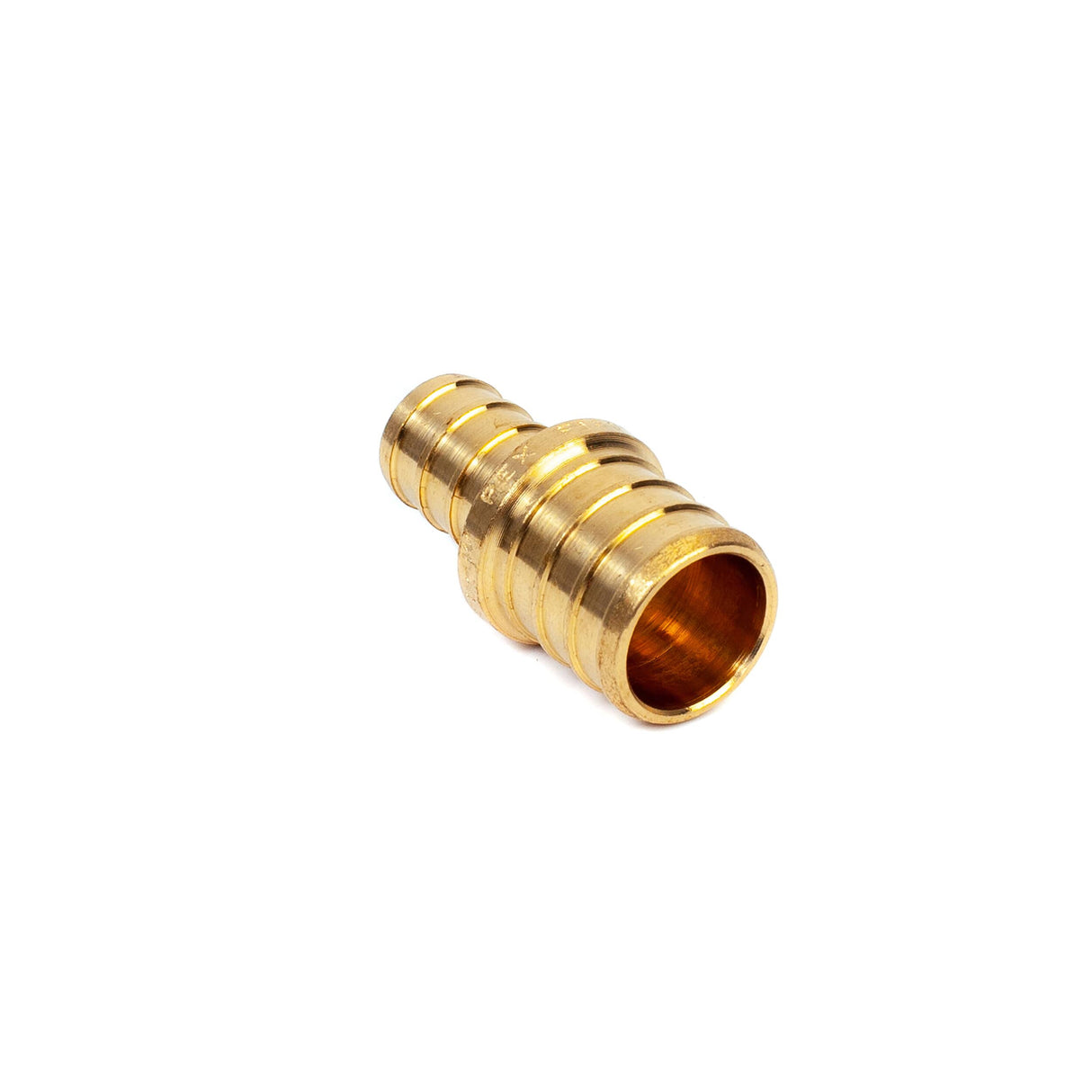 3/4" PEX x 1/2" PEX Brass Coupling