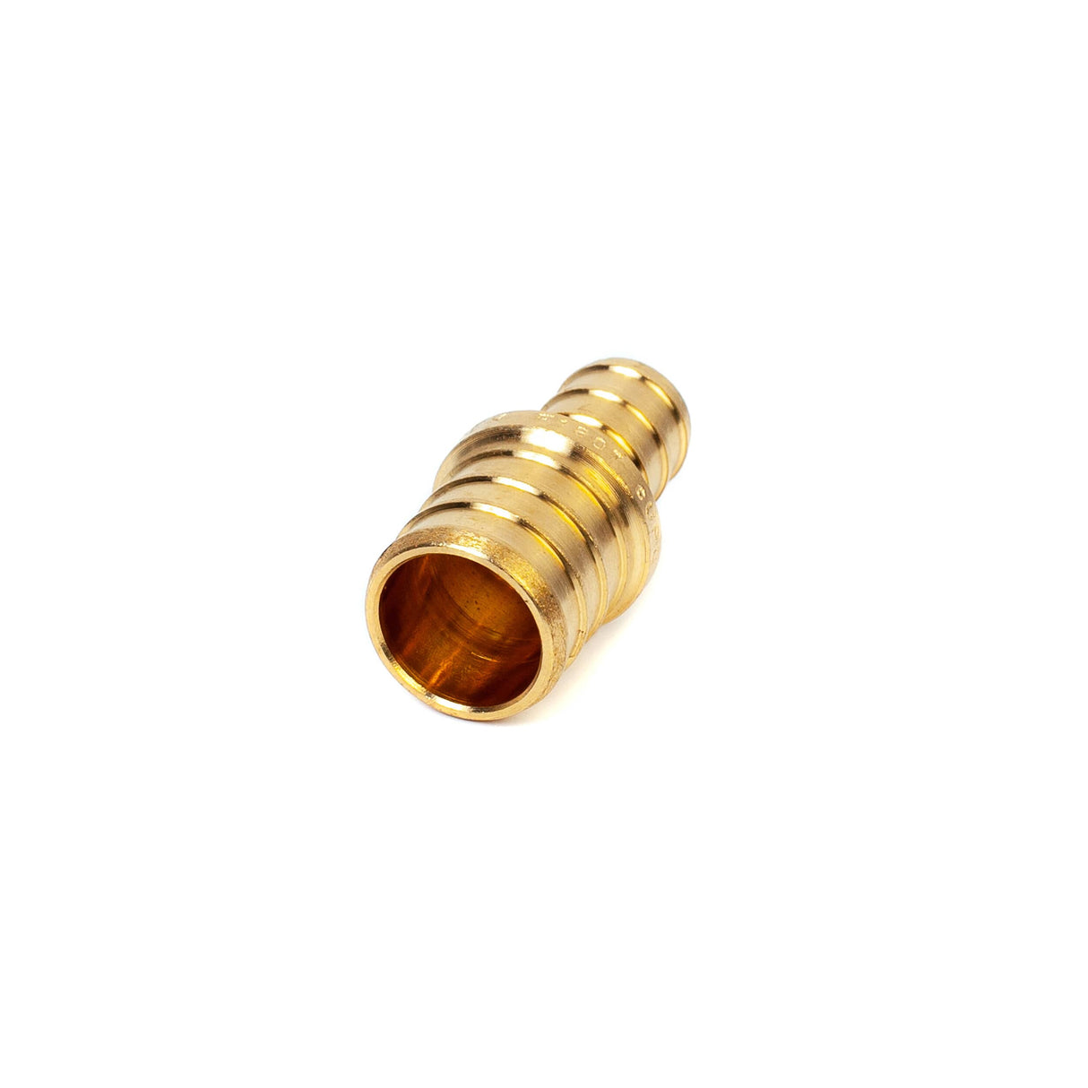 3/4" PEX x 1/2" PEX Brass Coupling