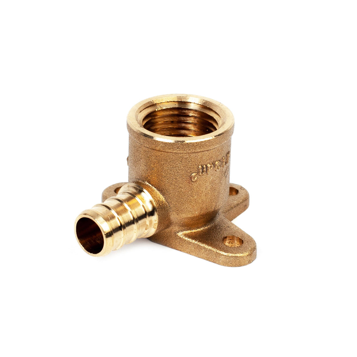1/2" PEX x 1/2" FPT Brass 90 Degree Drop Ear Elbow