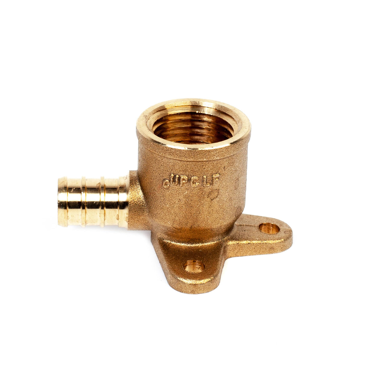 1/2" PEX x 1/2" FPT Brass 90 Degree Drop Ear Elbow