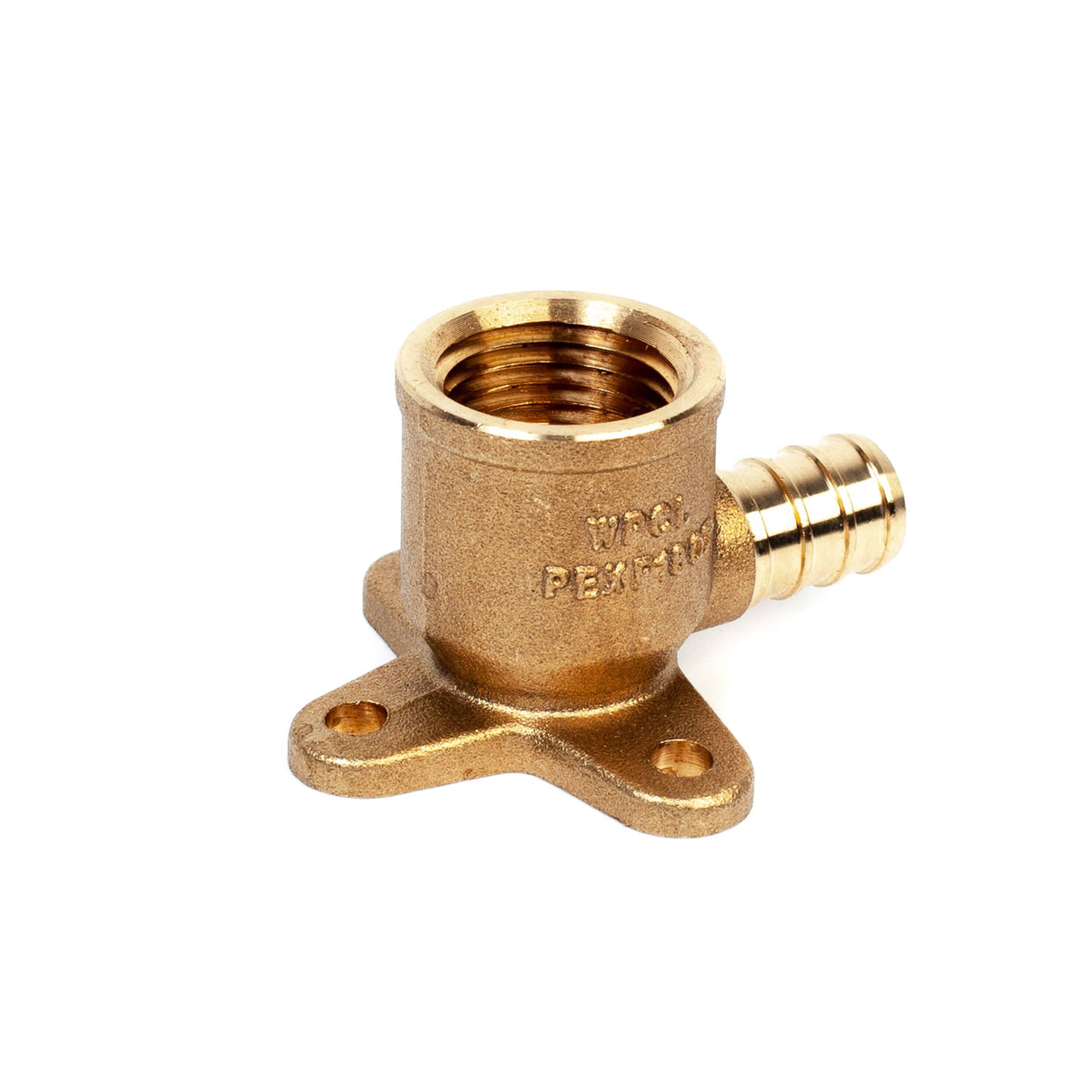 1/2" PEX x 1/2" FPT Brass 90 Degree Drop Ear Elbow