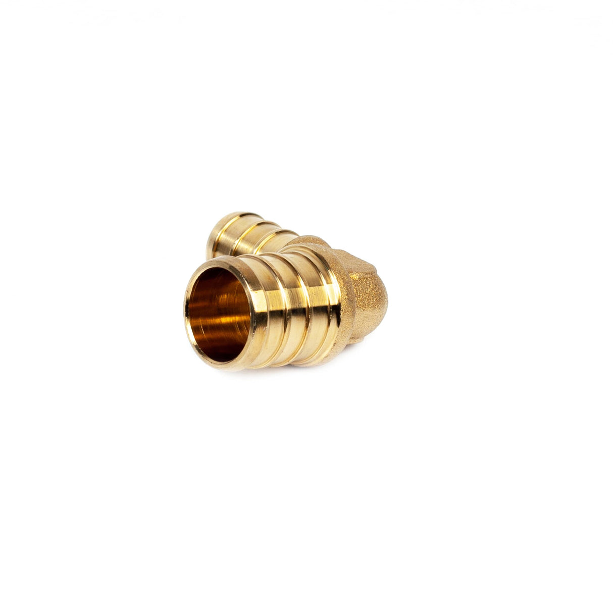 3/4" PEX x 1/2" PEX Brass 90 Degree Reducing Elbow