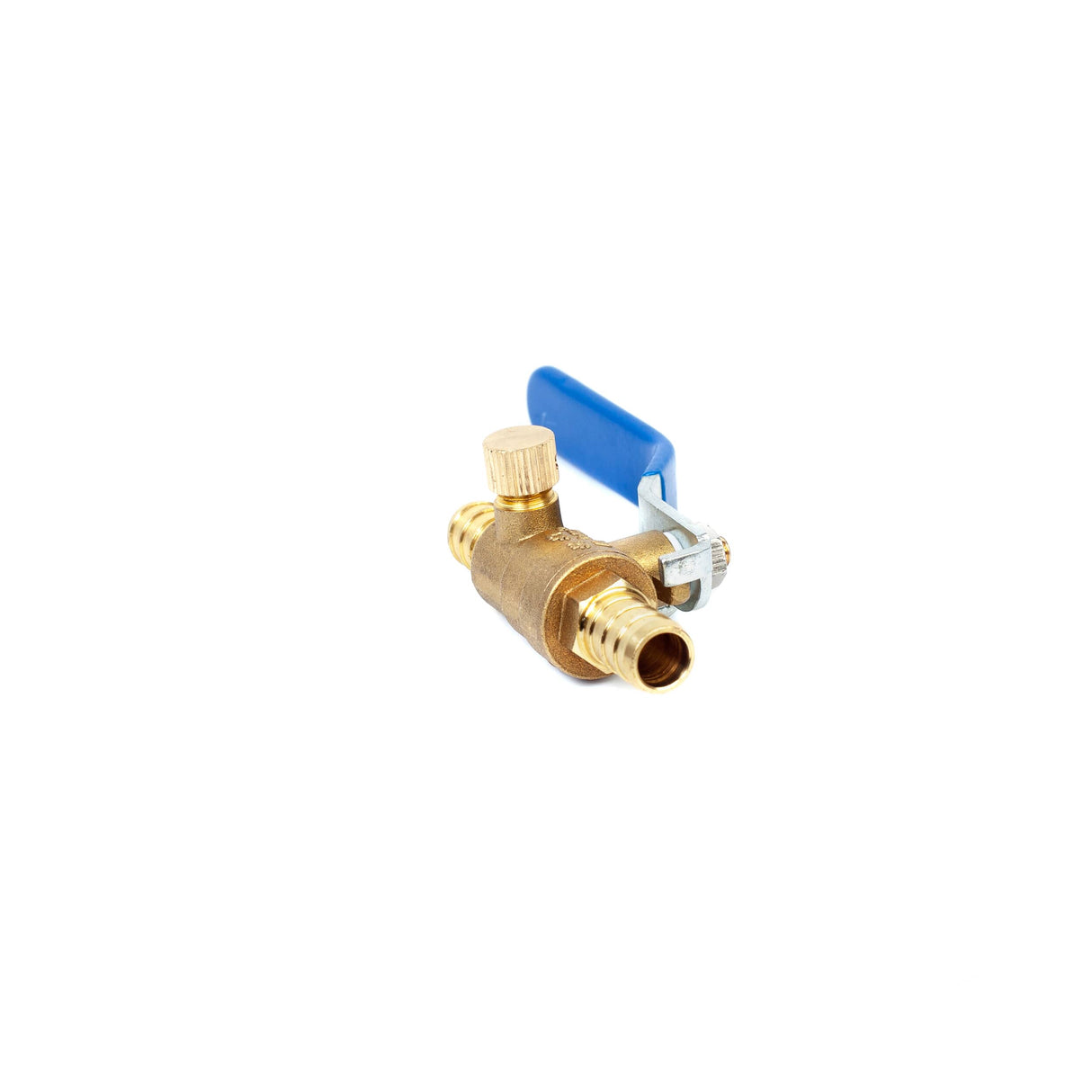 1/2" PEX Brass Ball Valve - with Drain
