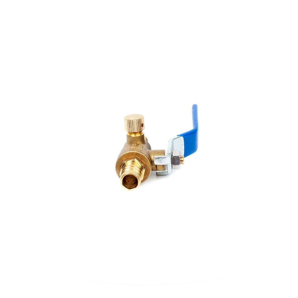 1/2" PEX Brass Ball Valve - with Drain