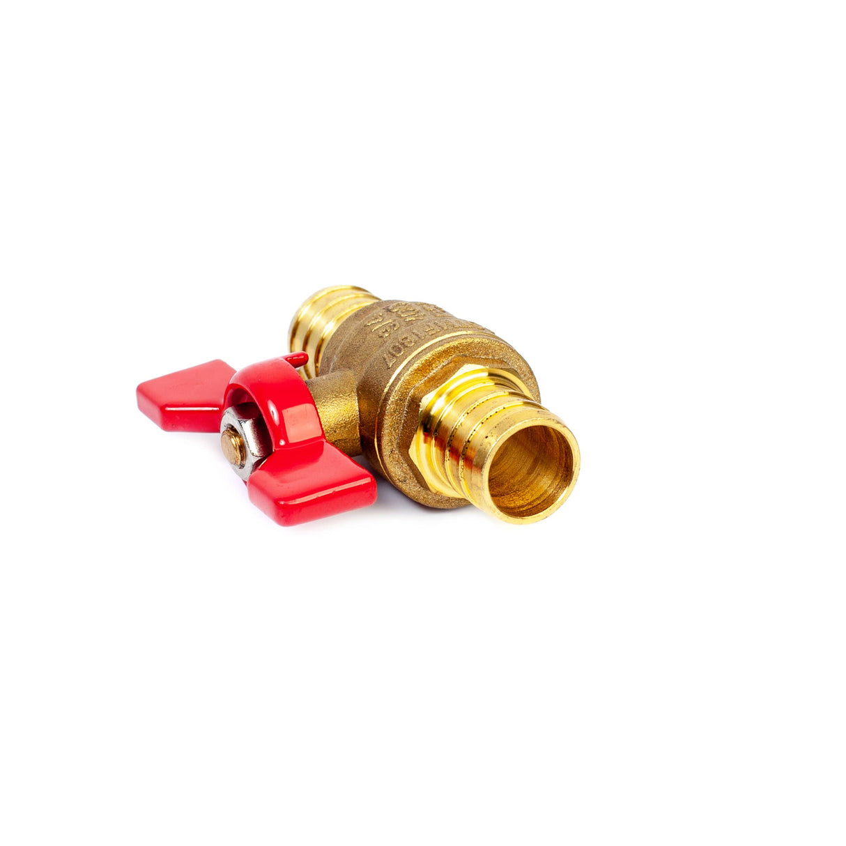 3/4" PEX Brass T-Handle Ball Valve
